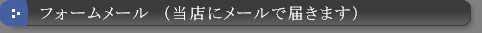 フォームメール（当店にメールで届きます）
